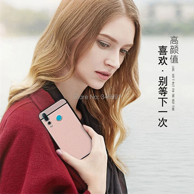 Фото ISecret Funda для Huawei Nova 4 Nova4 женский кожаный чехол 6,4 мягкий черный силиконовый чехол для Huawei Nova 4 роскошный чехол №4