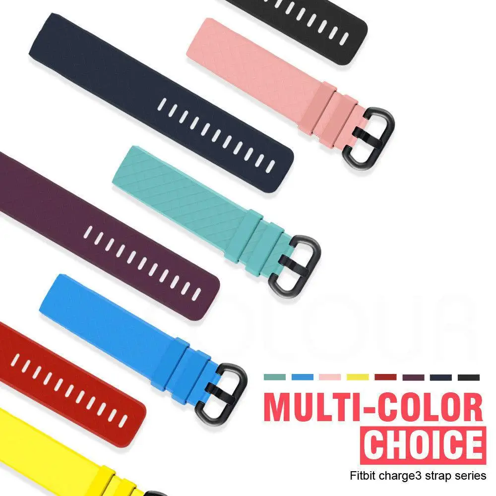 EastVita для Fitbit Charge 3 сменный ремешок силиконовый спортивный браслет r20 | Электроника
