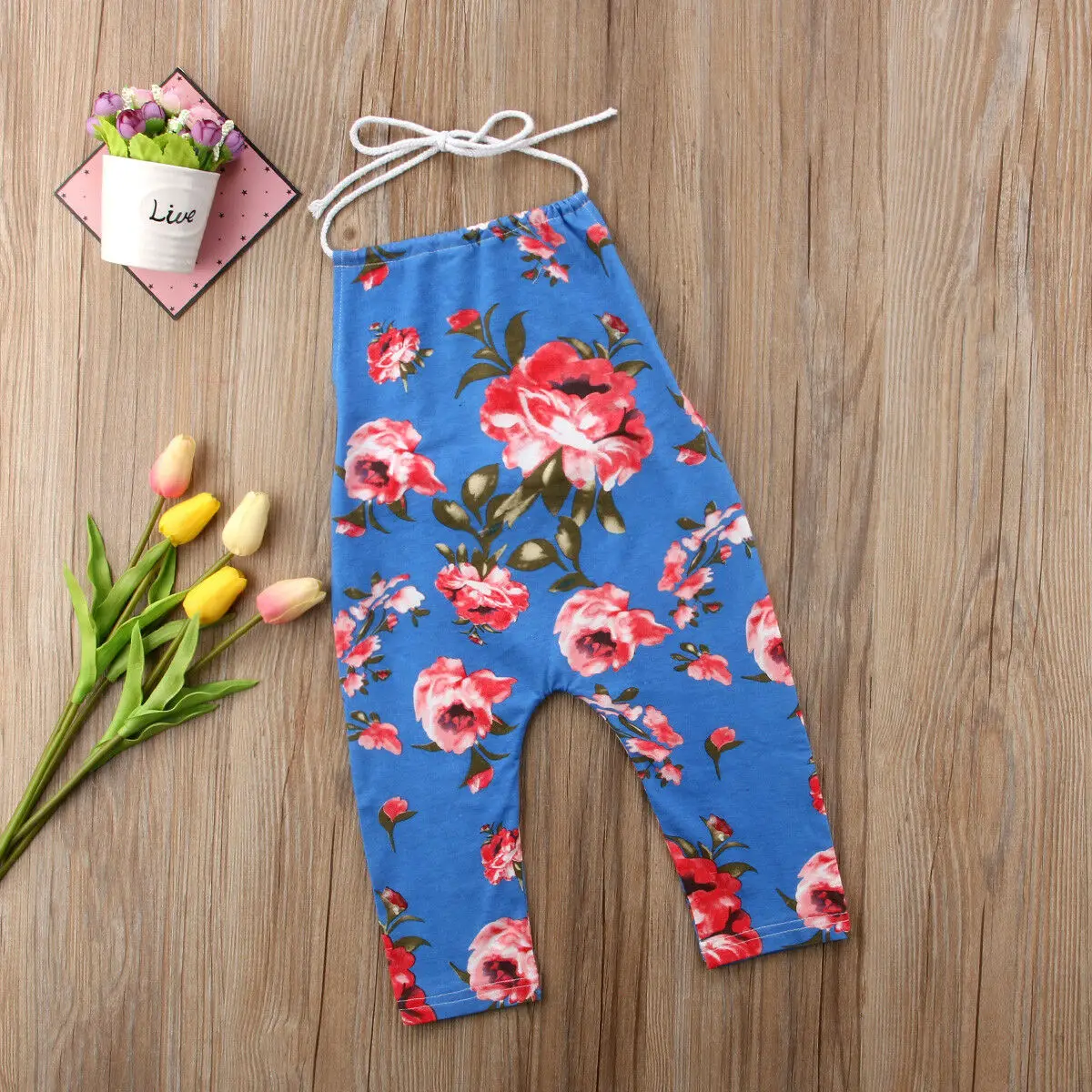 

Newborn Baby Kids Girls Flower Romper Jumpsuit Outfits Sunsuit Summer Clothes