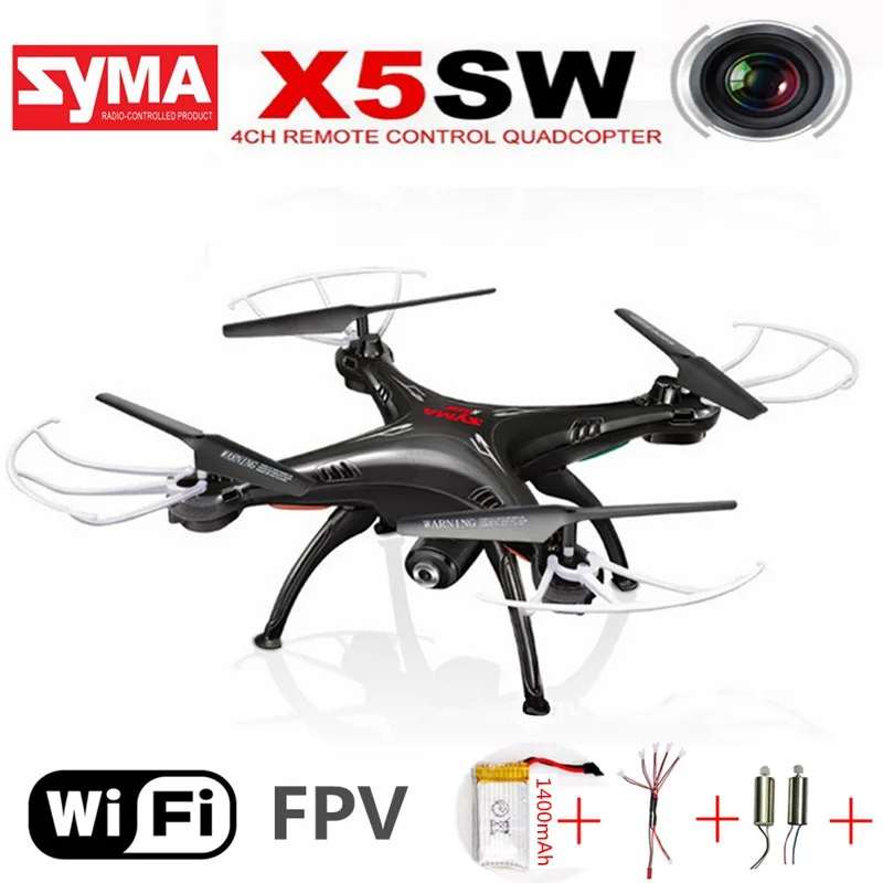 Оригинал Сыма X5sw Rc Quadcopter с Камера Fpv Drone Безголовый 6 оси реального времени