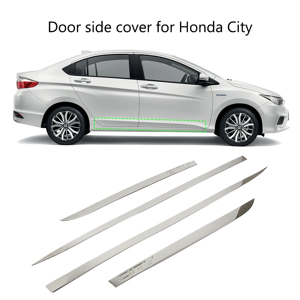 Для Honda City 2014 2015 2016 2017 2018 2019 боковая крышка кузова автомобиля отделка ленты