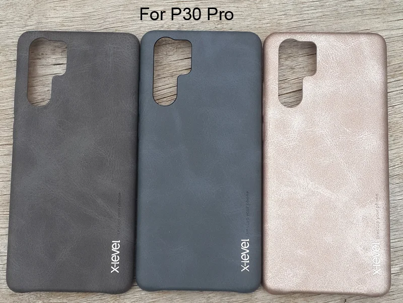 X Level Винтаж чехол для huawei P30 Pro Ретро уровень Матовый кожаный защитный в виде