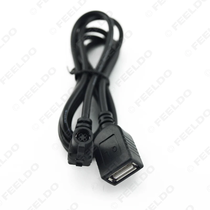 FEELDO 5 компл. стерео головное устройство жгут проводов с FRAKA радио Anatenn Jack USB/AUX