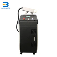 wuhan best service 50w100w200w fiber laser cleaning machine for partsmental cleaning