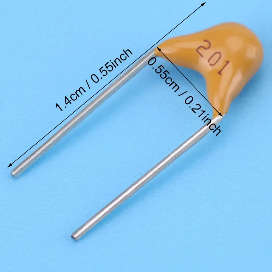 500 Pcs/box Monolithic Ceramic Capacitor 10 Values 50V 10PF-680PF Assorted Kit Tool Wholesale | Обустройство дома