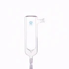 Конденсатор Dewar, O.D. 60 мм70 мм80 мм90 мм100 мм, глубина 150 мм200 мм250 мм, боковое шлифование 2429,105 градусов, двухслойный конденсатор