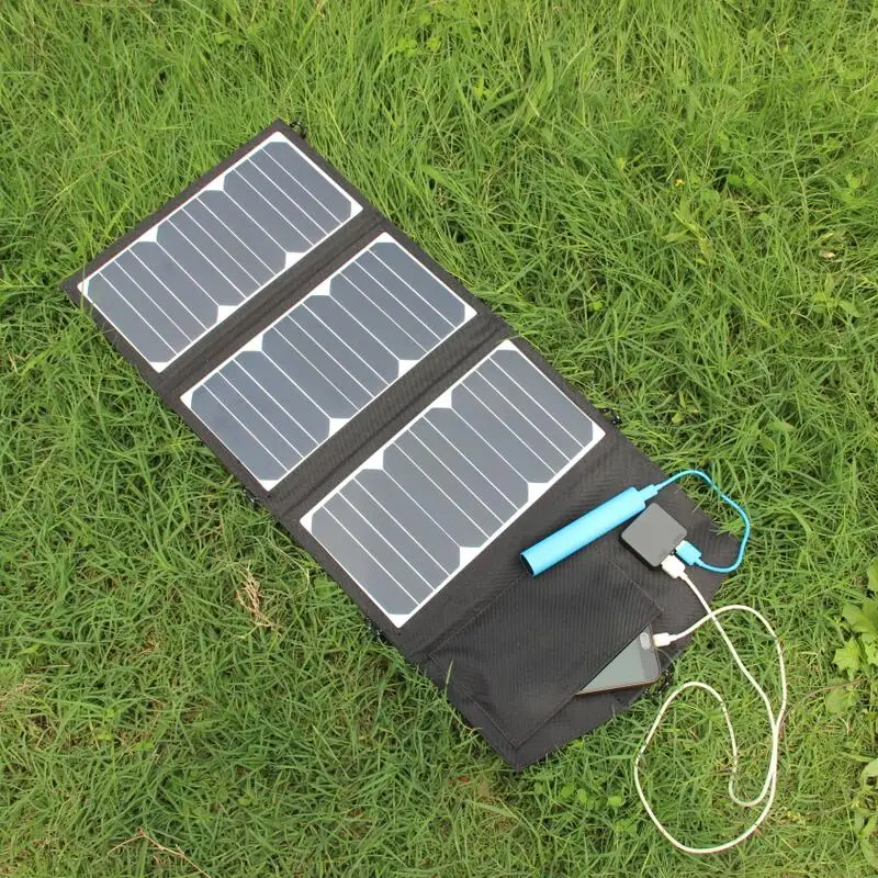 BUHESHUI 27W 5V Солнечное зарядное устройство для iphone/мобильного телефона/банка