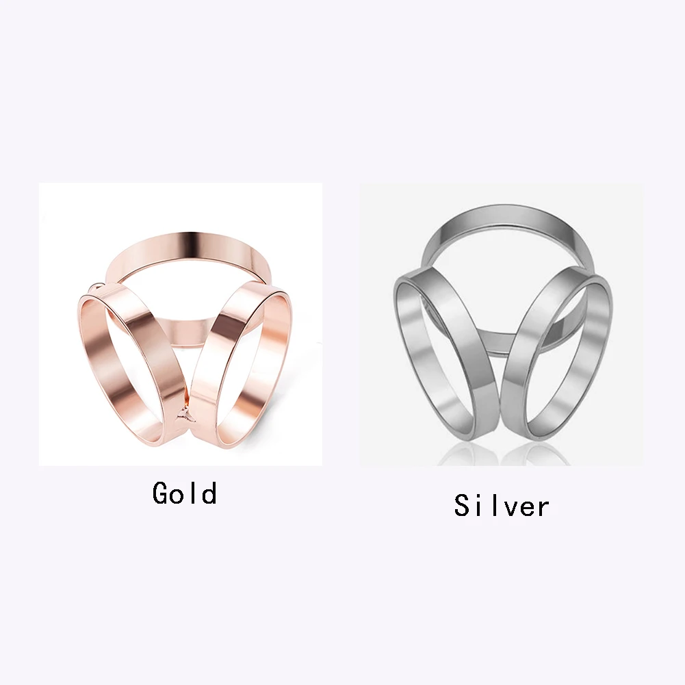 Женский шарф пряжка кольцо зажим Брошь для шарфа ювелирный Держатель Медь