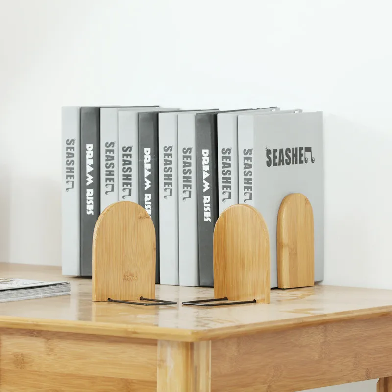 Bookends Book Storage Holder File Student Bookshelf Stationery Stand | Мебель