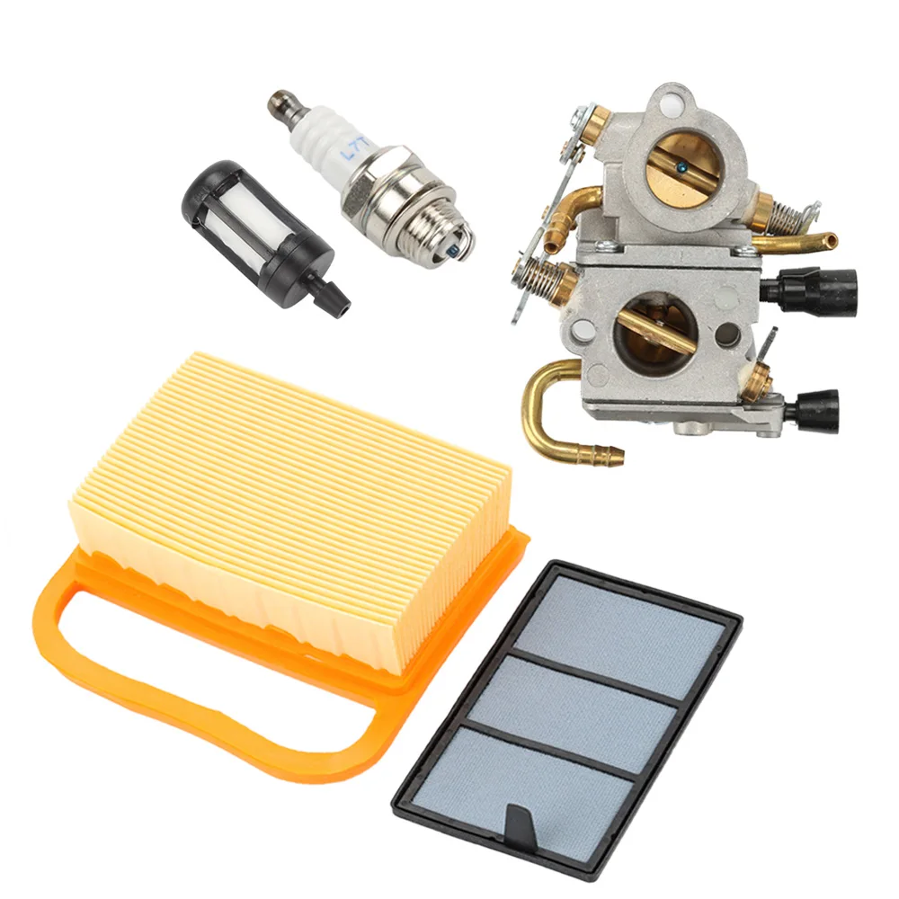 Карбюратор воздушный топливный фильтр для Stihl TS410 TS420 Zama C1Q S118 Carb Свеча зажигания TS