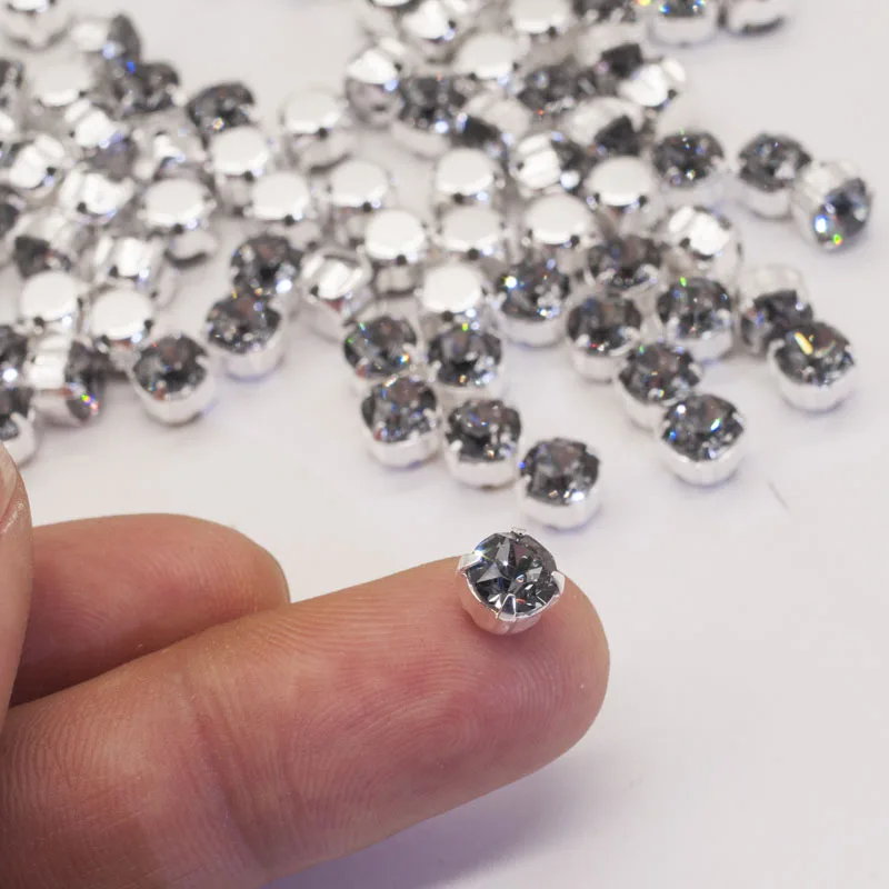 Французская вышивка Swarovski Австрийский импорт сверло в форме когтя три размера