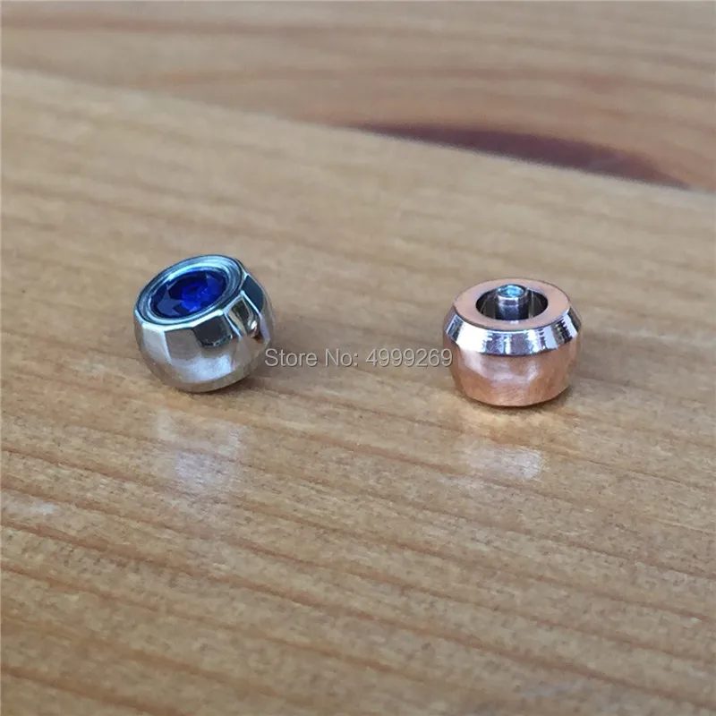 Синий сапфировый кристалл + стальная заводная головка для Chopard Happy алмазы 36 мм 278