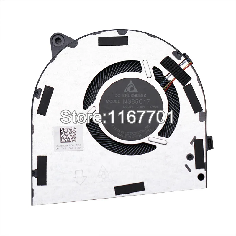 

100% Original laptop/notebook CPU Cooling Fan For Delta NS85C17-17H05 DC28000KPD0 4Pin 4Wires Cooler