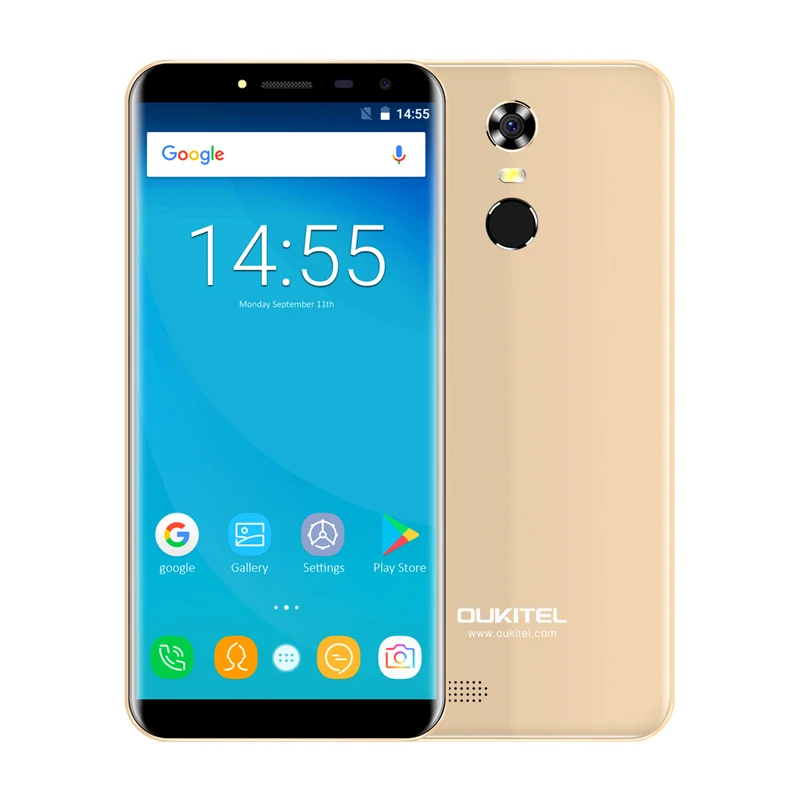 Oukitel C8 смартфон с 5 дюймовым дисплеем 18:9 13 МП + ОЗУ 2 Гб ПЗУ 16 ГБ 3000 мАч|Смартфоны| |