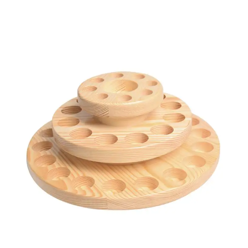 

Wooden Case Aromatherapy Oils Organizer Box Storage Tool 39 Slots Three Layers Essential Oil Storage Box Display Rack everyone