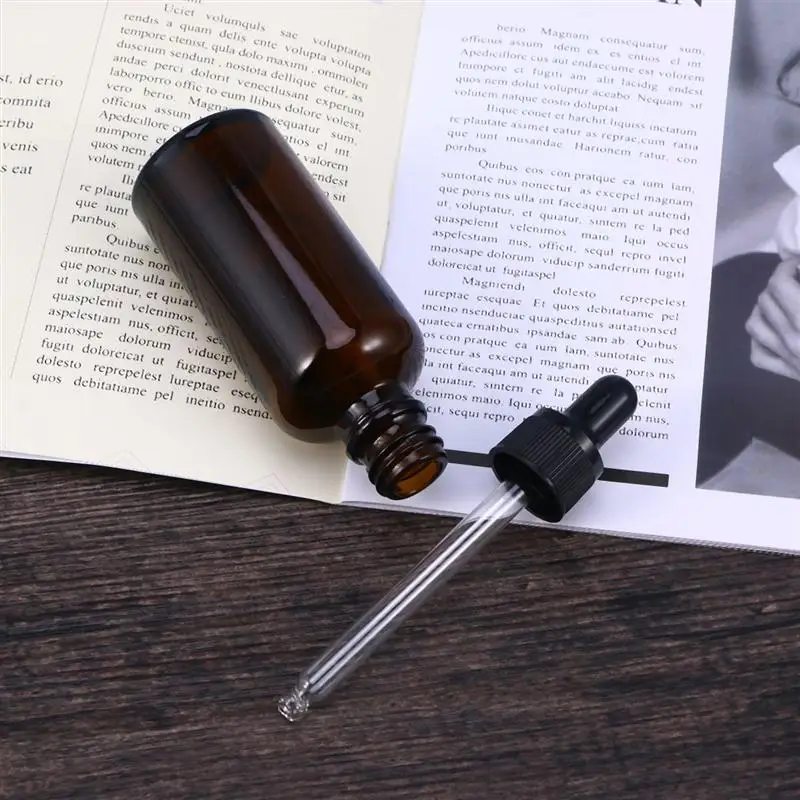 Refillable Empty Essential Oil Bottle With Dropper Spray Glass | Дом и сад