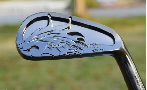 Набор утюга TOUROK EMILLID BAHAMA EB 901 Black Golf Club 456789Pw (7 шт.) R/S Flex стальной вал с