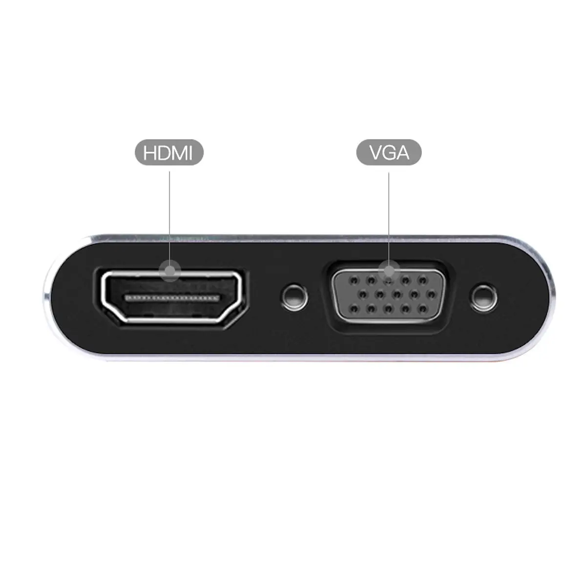 USB3.0 к совместимому с HDMI VGA адаптер 4K HD 1080P все в одном! Многофункциональная Дисплей