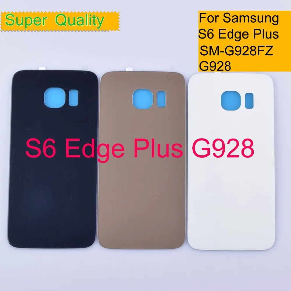 10 шт./лот для Samsung Galaxy S6 Edge Plus G928 SM-G928 корпус аккумуляторная крышка задняя Корпус