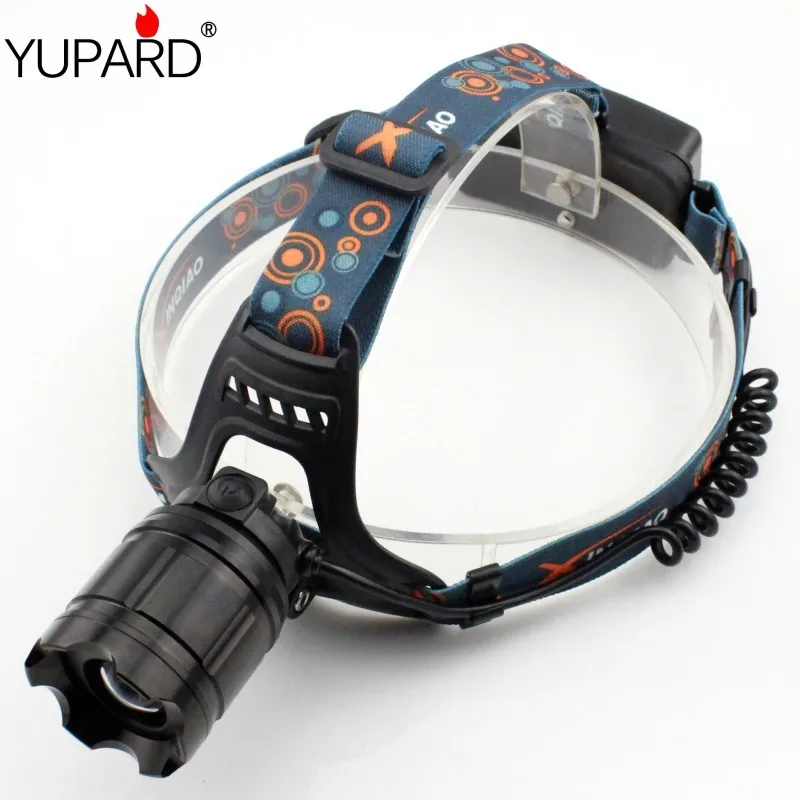 YUPARD zoomable Q5 5 Вт светодиодный головной свет налобный фонарь для кемпинга охоты с