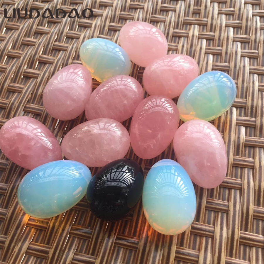 Массажер гуаша с розовым кварцем устройство для массажа лица Ben Wa Ball Yoni Egg Jade Neck Head