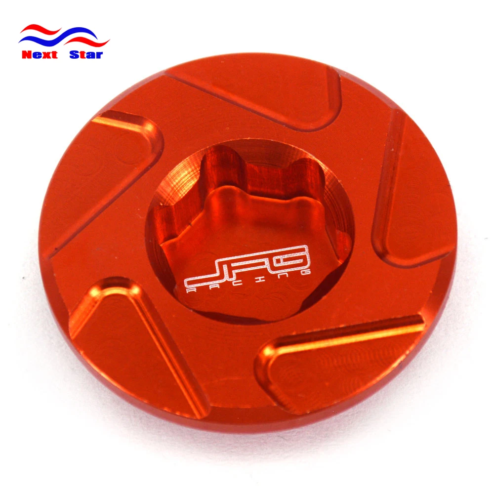 Мотоцикл CNC Оранжевая Крышка зажигания двигателя вилка для KTM Husqvarna SXF XCF XCFW EXCF SMR 250