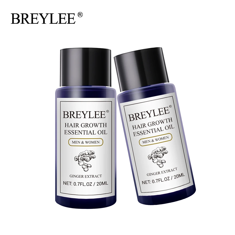 Breylee 2 шт эфирное масло для роста волос быстро мощные Продукты уход за волосами