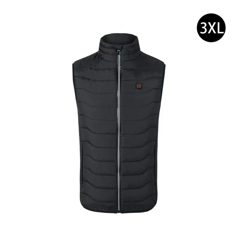 

Smart Charging Heating Vest Warm Heating Cotton Vest Jacket Battery Powered Heated Rechargeable Gilet Heat Insulate Waistcoat
