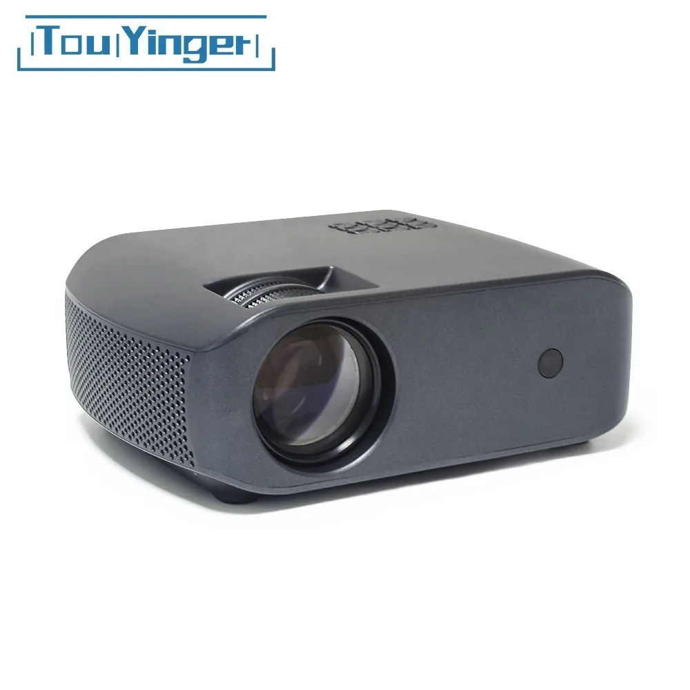Touyinger F10 мини светодиодный проектор 1280*800 видео HDMI LCDr Бимер USB suport full hd 1080 P