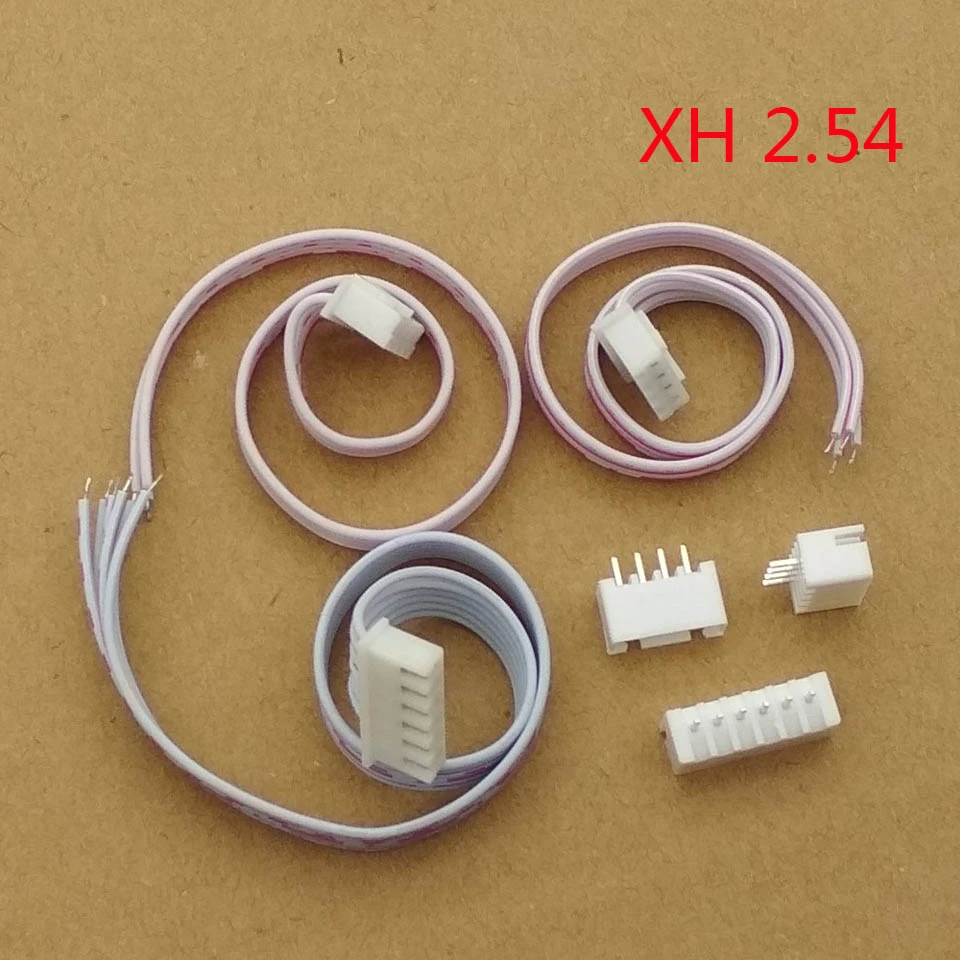 10 шт./лот 20 см XH красный белый ленточный кабель с одной головкой в том же