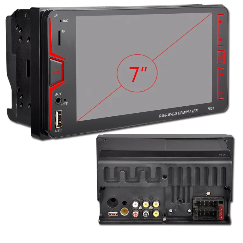 Автомобильный плеер MP5 емкостный сенсорный экран 2 din FM Bluetooth для toyota с функцией