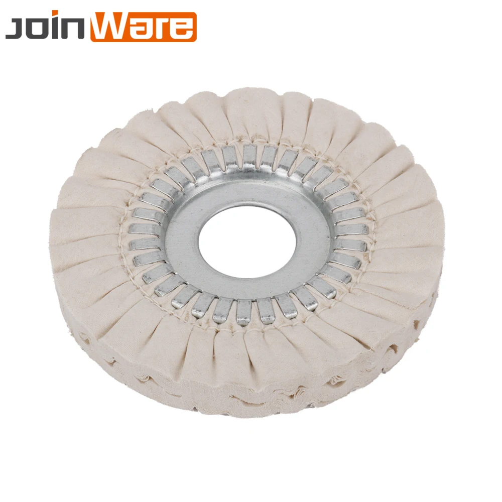 8 &quotхлопок Airway полировка колеса ткань Металл шлифовальные буфы белые диски