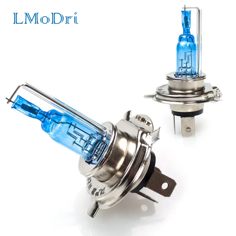 Новые универсальные Галогенные ксеноновые лампы LMoDri H4 для мотоциклов фары