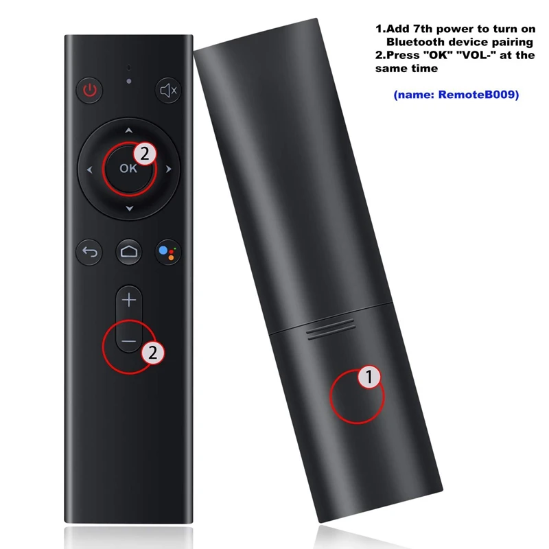 Q8 Bluetooth голосовой пульт дистанционного управления Беспроводная клавиатура Air Mouse
