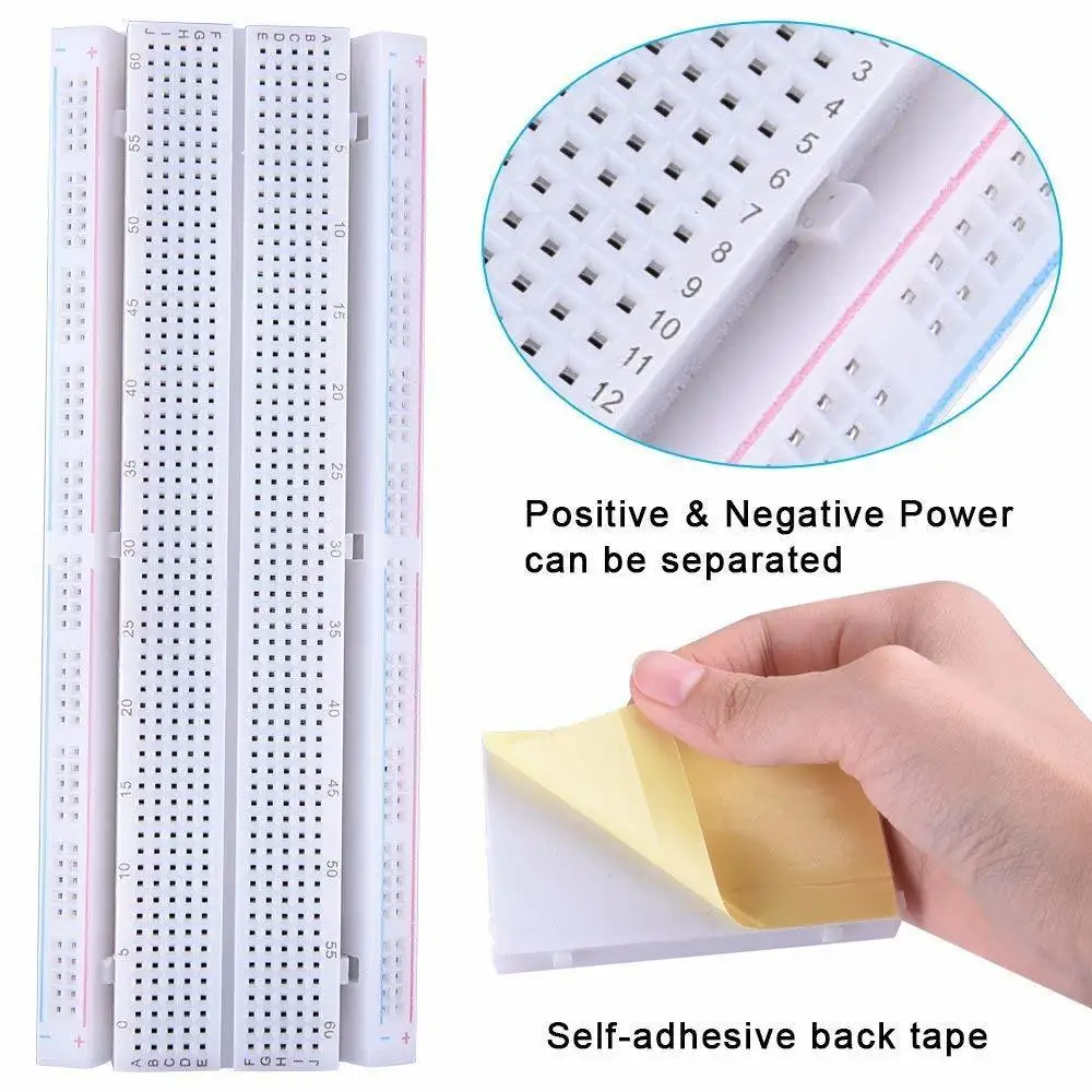 Набор макетных плат для Arduino Raspberry Pi 6 шт. 120 джампедов 20 см|Интегральные схемы| |