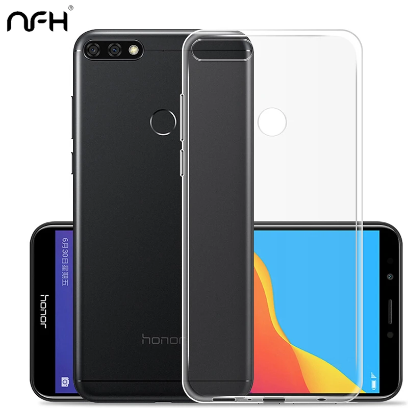 Ультратонкий TPU хонор 7A чехол для 5 45 ''прозрачный мягкий Pro 7 ''прозрачная