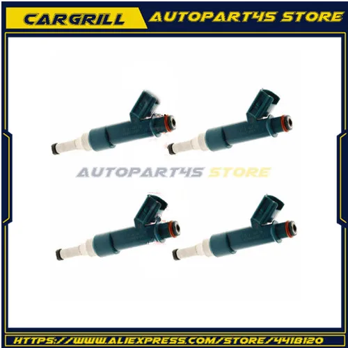 

4pcs Fuel Injector Nozzle 1.8L 23250-37020 23209-37021 23250-37021 2325037020 2320937021 2325037021 For Toyota Prius