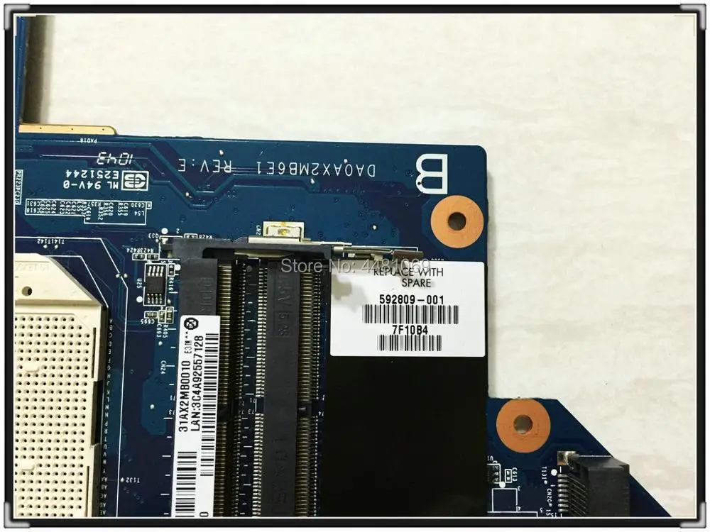 for HP G62 CQ62 CQ42 G42 motherboard 592809-001 DA0AX2MB6E0 DA0AX2MB6E1 DA0AX2MB6F0 G62-244CA G62-339WM G62-341NR G62-340US | Компьютеры и