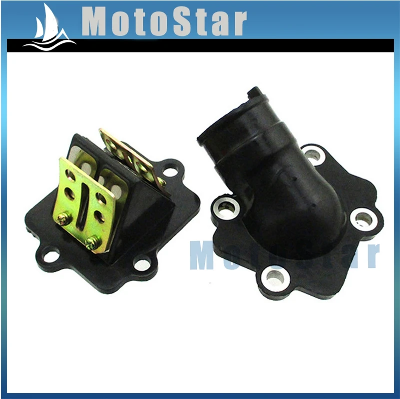 Коллекторный карбюратор впускная труба тростниковый клапан для Jog Minarelli Yamaha Polaris