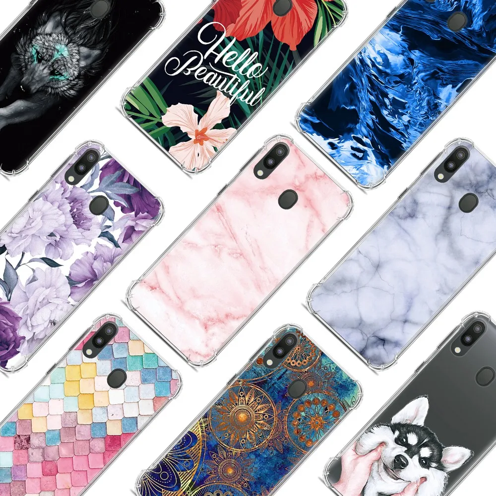 Anti-falling Phone Case For SAMSUNG GALAXY M20 Stylish Design Colorful Painted Back Cover |