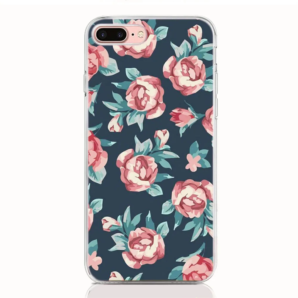 Для One Plus 6 7 6T 5 5T X 3 2 one мягкий Tpu силиконовый чехол с цветком защитный для телефона s
