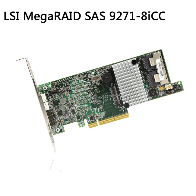 Broadcom Avago LSI MegaRAID SAS 9271-8iCC L5-25413-19 1 ГБ/MegaRAID SATA + LSI00334 | Компьютеры и офис