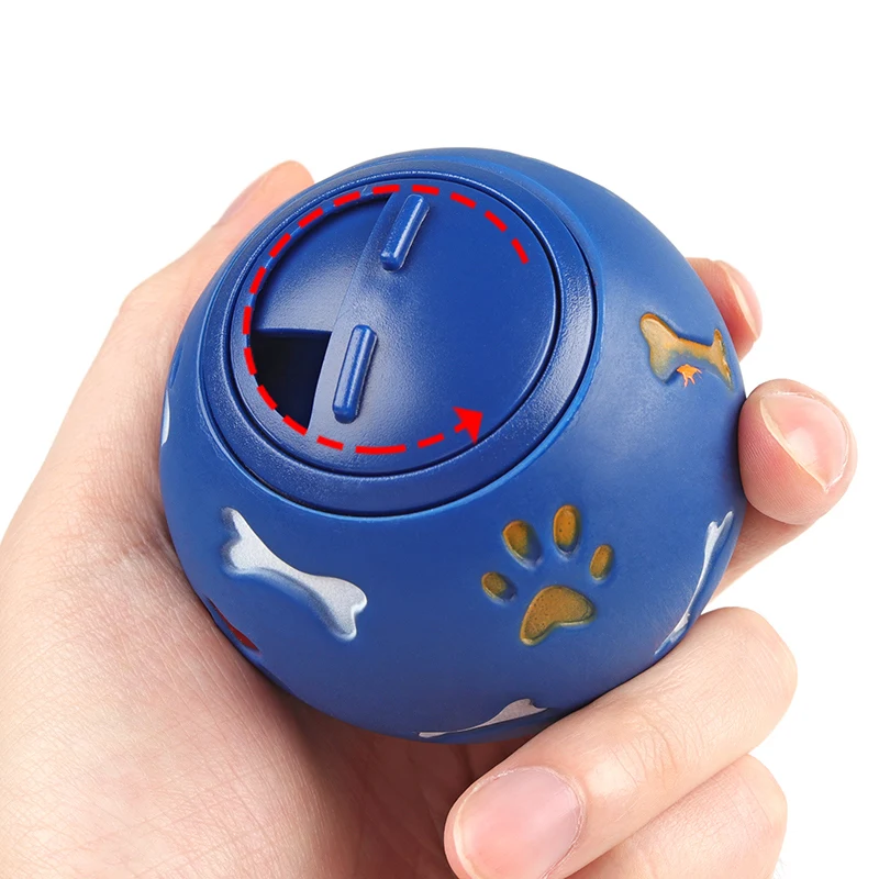 Резиновая игрушка для собаки мяч жевания диспенсер еды игровой интерактивная
