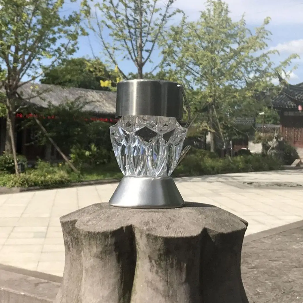 Solar LED Light Hanging Diamond Lamp Outdoor 1.2V As picture Garden Camping Lantern 2W | Освещение
