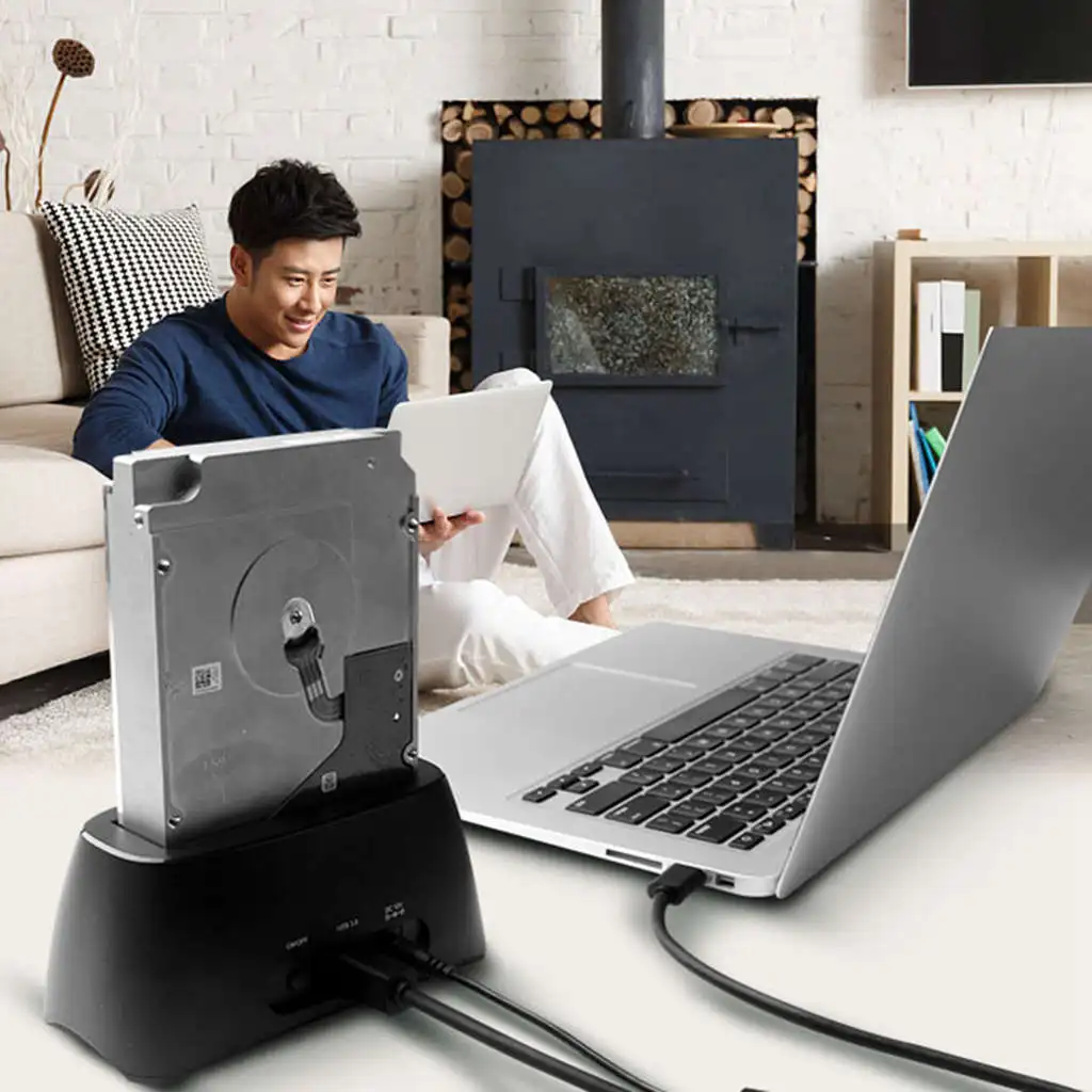 ULT BEST 2 5/3 5 дюймов док станция для жесткого диска Usb 3 0 Sata I/Ii/Iii SSD 6 Гбит Hdd корпус