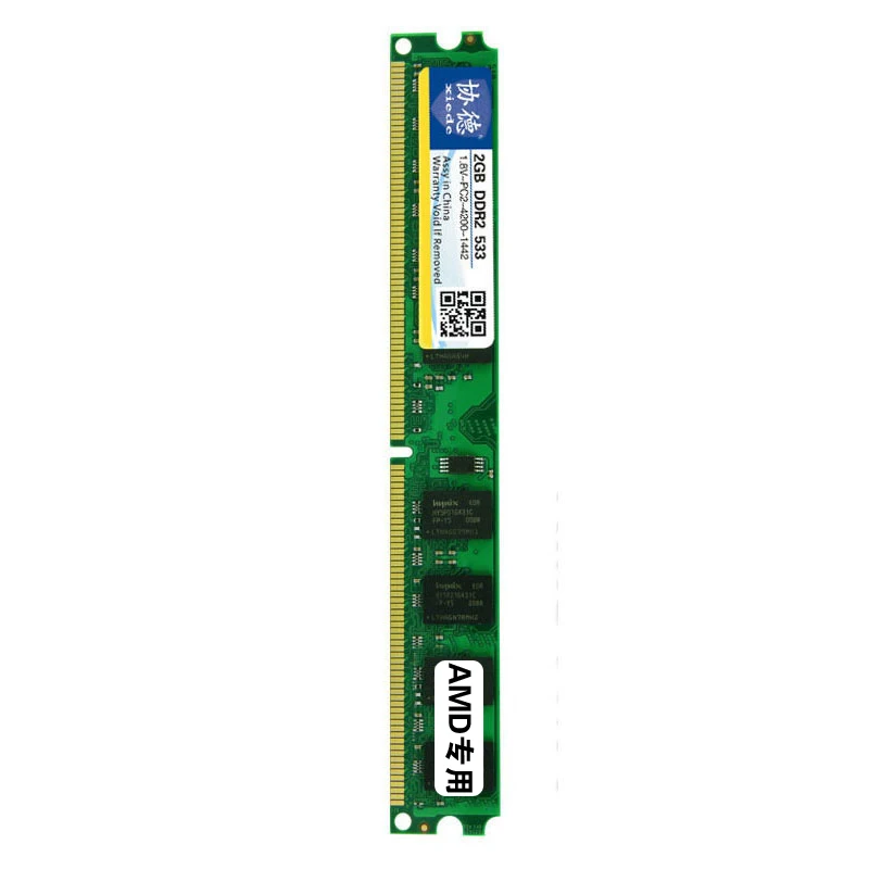 IG XIEDE настольный компьютер оперативная память модуль DDR2 533 PC2 4200 240PIN DIMM 533MHz для AMD