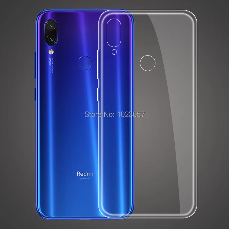 Чехол для Xiaomi Redmi Note 5 6 7 Pro ультратонкий прозрачный мягкий силиконовый чехол из