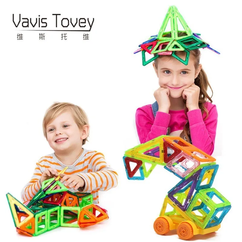 Новая модель игрового дизайна Unids мини Магнитная Строительная игрушка и