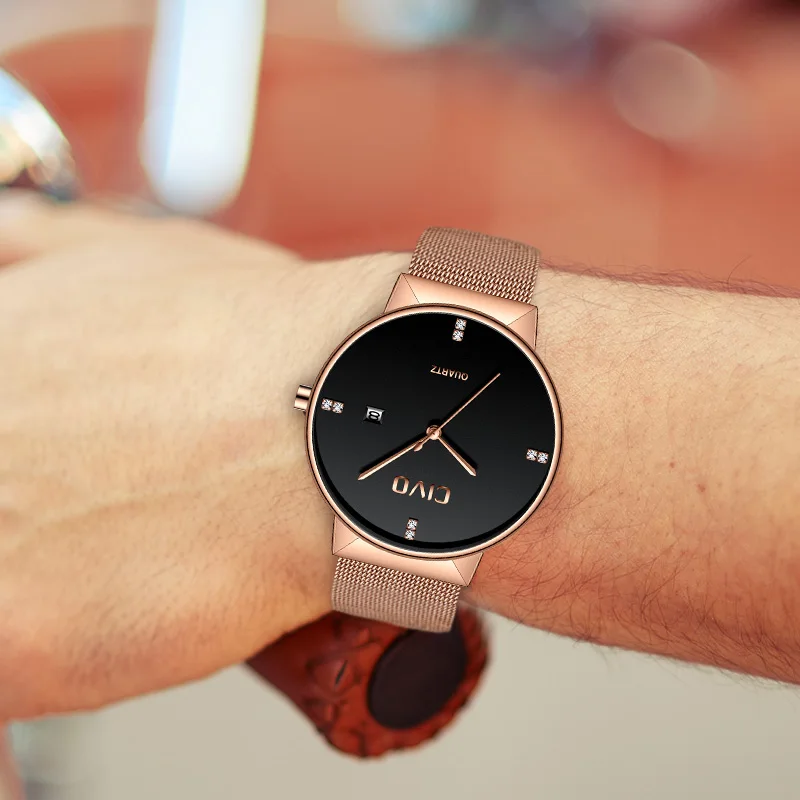 

CIVO Relogio Masculino Mens Watches Luxury Ultra-Thin Wrist Watch Men Watch Mens Watch Clock Erkek Kol Saati Reloj Hombre