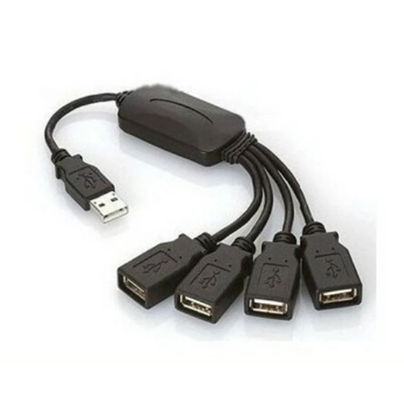 Высокоскоростной кабель 4 в 1 с портами USB 2 0 разветвитель мультиконцентратора
